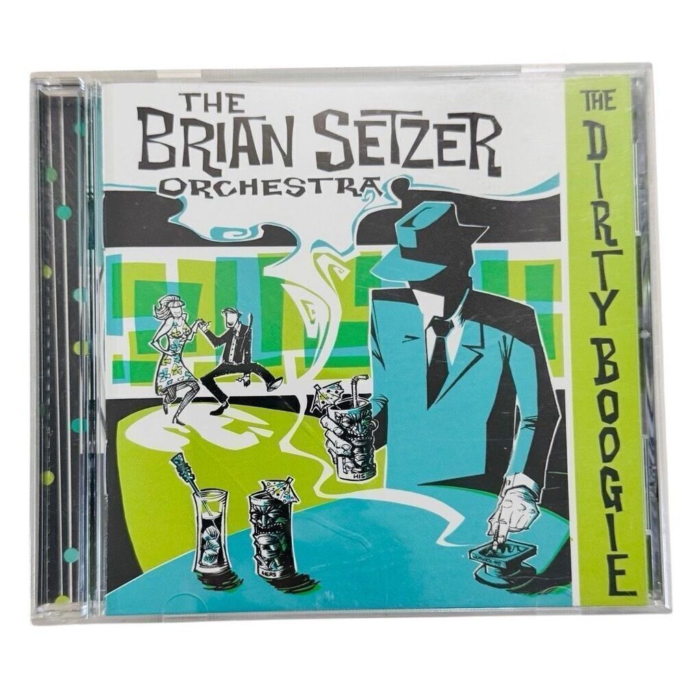 Dirty Boogie by Brian Setzer Orchestra (CD, 1998) Interscope
